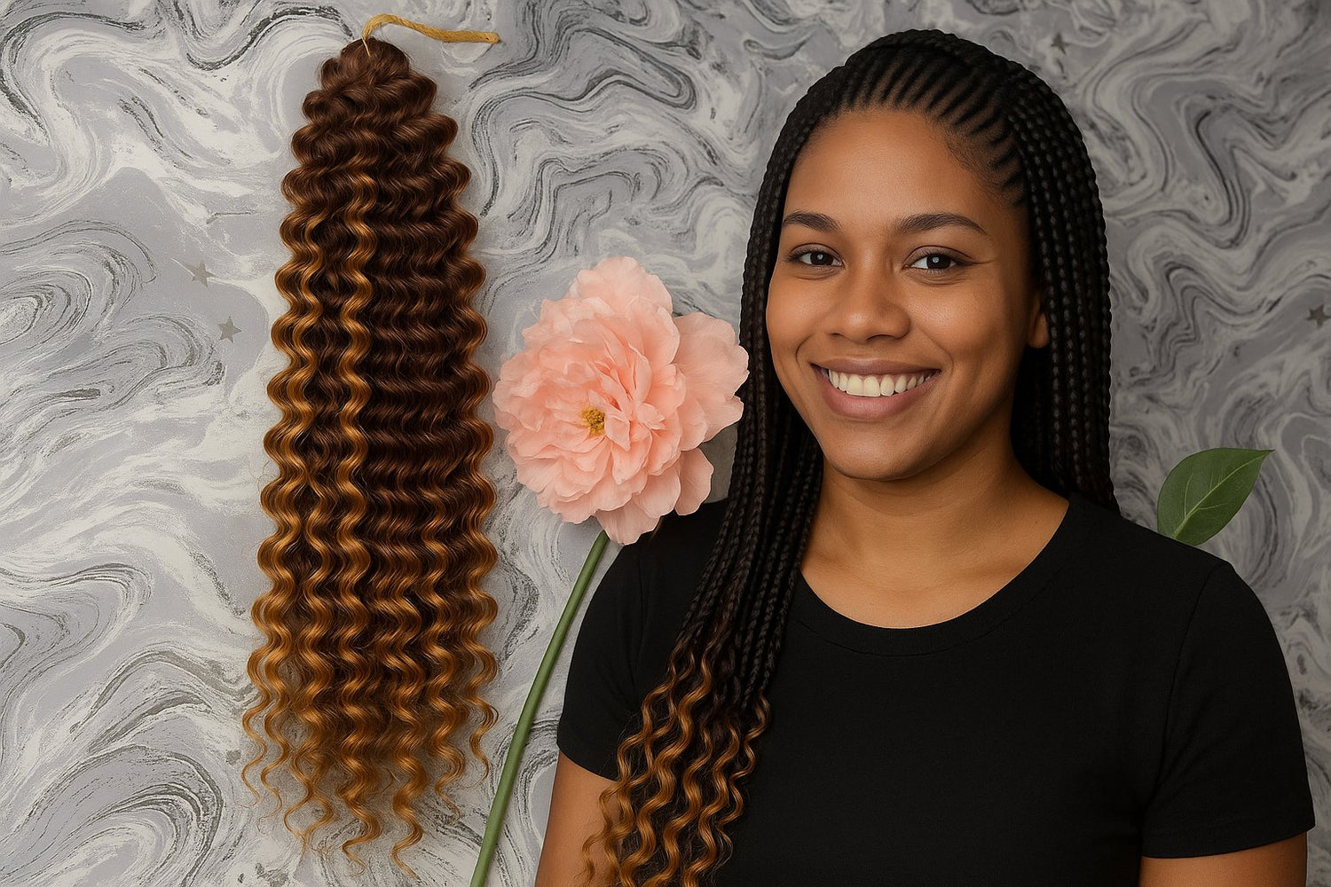 Àṣàkẹ́ French Curls and Attachment