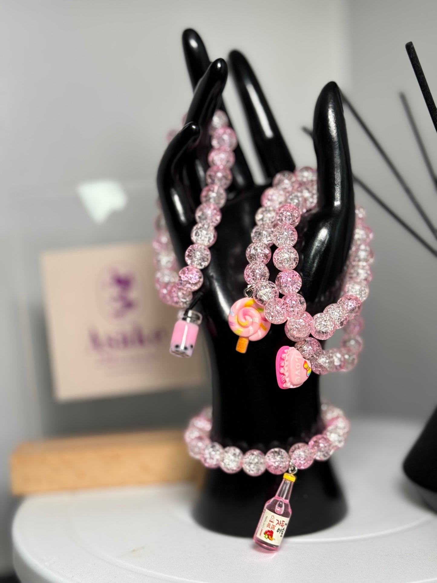 Àṣàké Charm Bracelet Set – “Grace & Glow