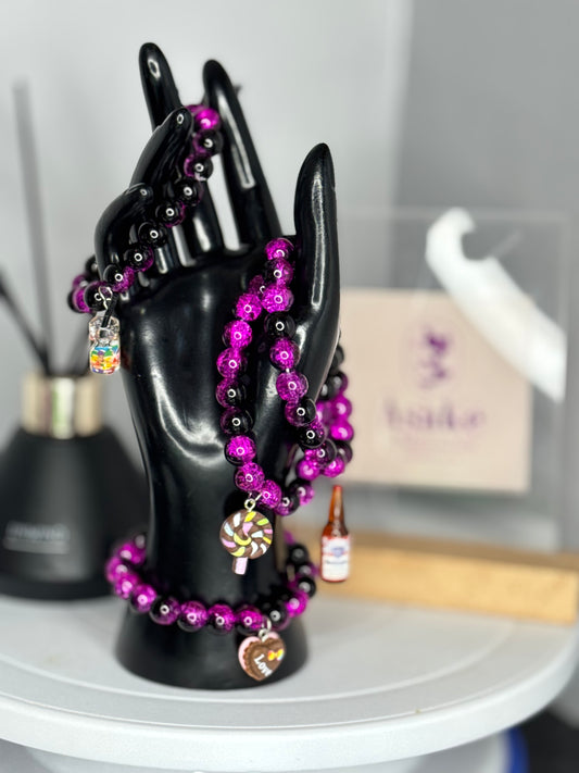 Àṣàké Charm Bracelet Set – “Grace & Glow