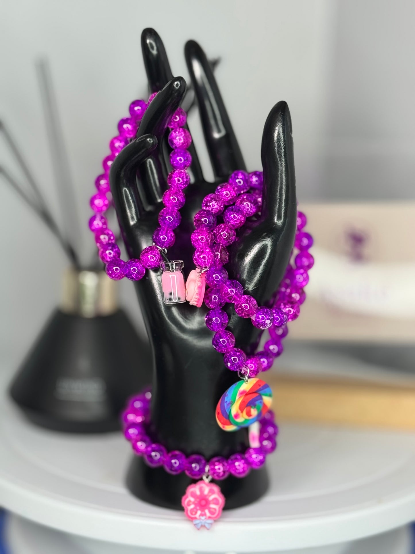 Àṣàké Charm Bracelet Set – “Grace & Glow